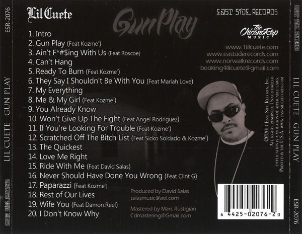 Lil Cuete - Gun Play Chicano Rap